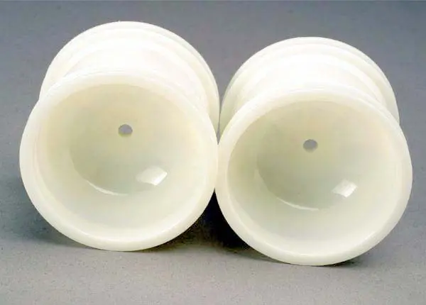 Traxxas 2.2In Nylon Dish Rear Wheel White 2Pcs - 1972 1