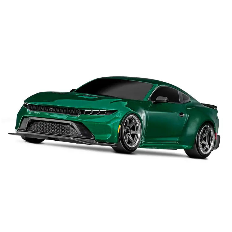 Traxxas 4-Tec Ford Mustang Green Rwd Drift  W/ Tsm 2.4Ghz Tqi Radio & Bluetooth Module - 105237-4Grn 1