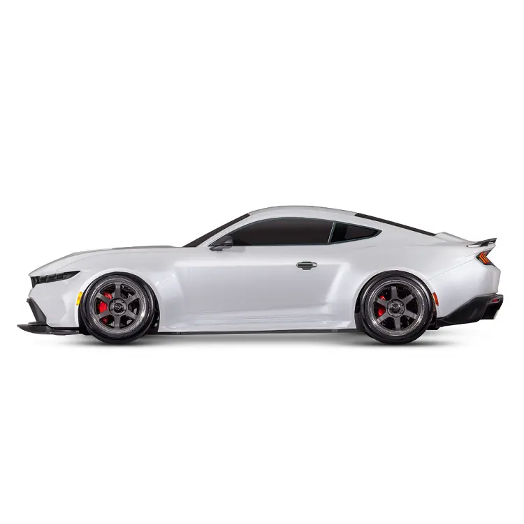 Traxxas 4-Tec Ford Mustang White Rwd Drift  W/ Tsm 2.4Ghz Tqi Radio & Bluetooth Module - 105237-4Wht 2