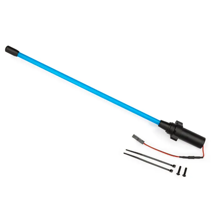 Traxxas Blue Led Whip Light W/ Flex-Tech Mount 1Pc - 10992-Blue 1