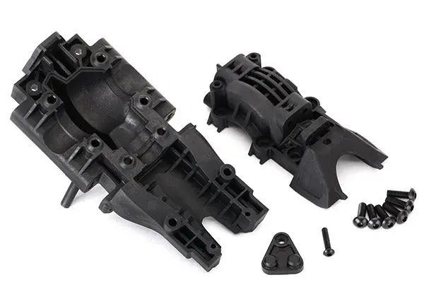 Traxxas Bulkhead Rear Upper & Lower - 8629 1