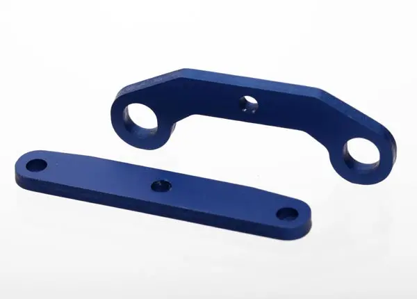 Traxxas Bulkhead Tie Bars Fr & Rr Blue Aluminium - 6423 1