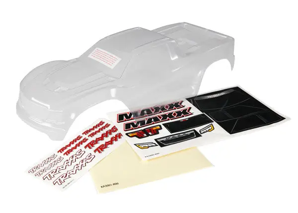 Traxxas Clear Body Shell Suit Maxx V1 - 8911 1