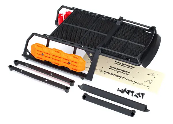 Traxxas Expedition Rack W/ Scale Accessories Suit 8111/ 8111R Body - 8120X 1