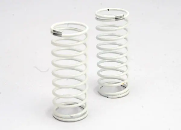 Traxxas Gtr Shock Springs Rear 1.2 Silver Rate White Finish 2Pcs - 5431 1