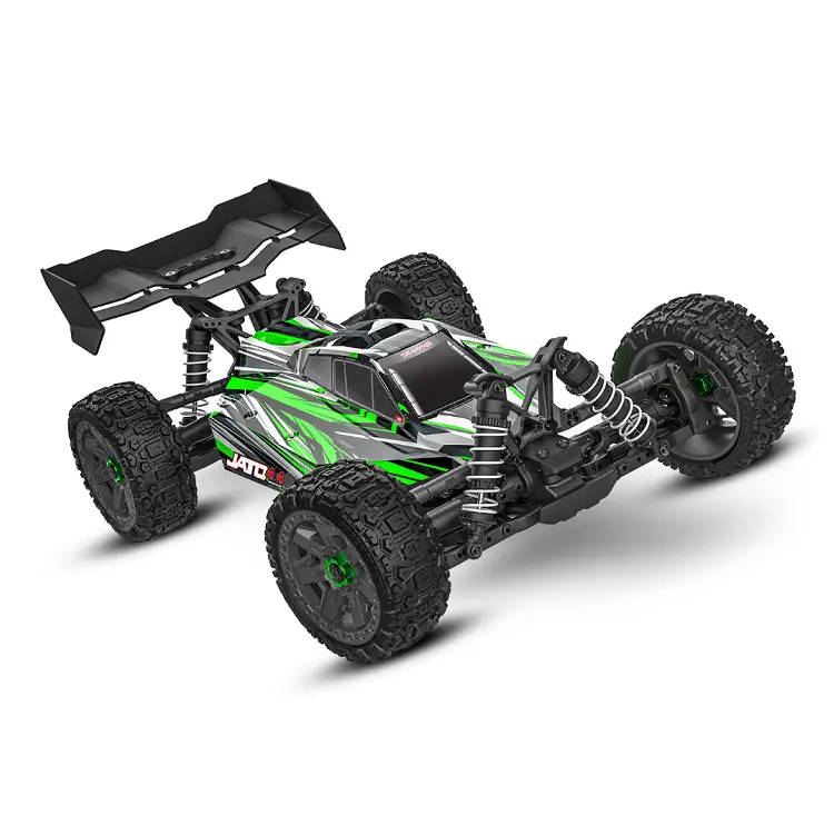 Traxxas Jato 4X4 Bl-2S Green Buggy W/ 2.4Ghz Radio - 90154-4Grn 1