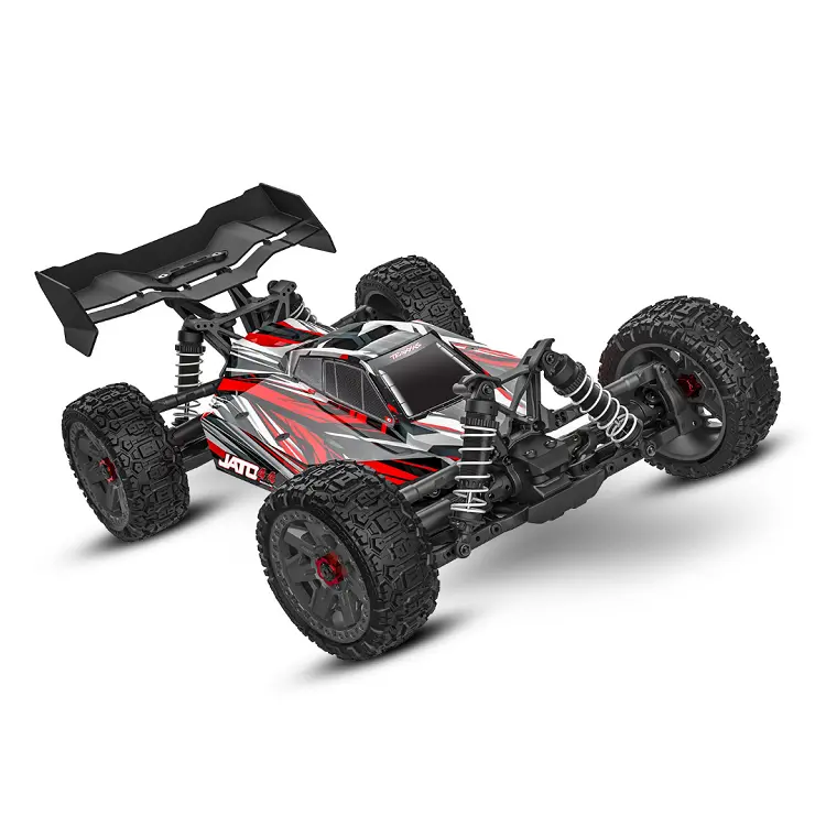 Traxxas Jato 4X4 Bl-2S Red Buggy W/ 2.4Ghz Radio - 90154-4Red 1
