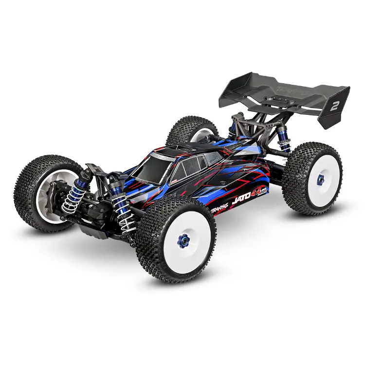 Traxxas Jato 4X4 Vxl Blue Buggy W/ 2.4Ghz Radio - 90386-4Blue 1