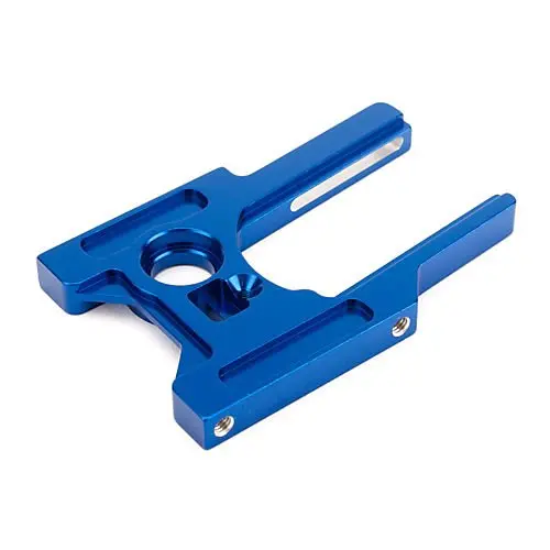 Traxxas Motor Mount Blue Aluminium - 6460 1