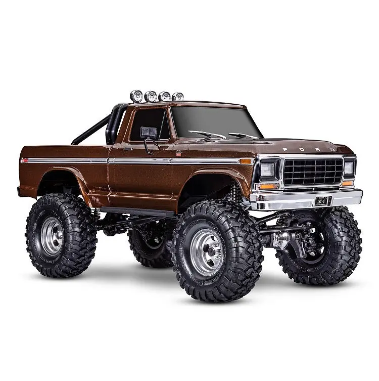Traxxas Trx-4 High Trail 1979 Ford F-150 Pickup Brown Scale & Trail Crawler W/ 2.4Ghz Radio - 92046-4Brwn 1