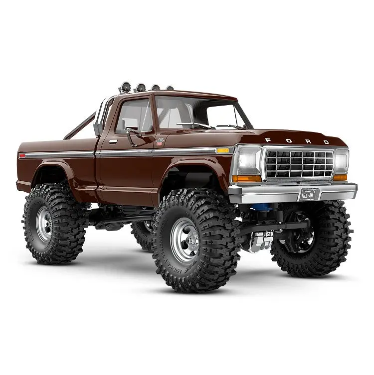 Traxxas Trx-4M 1:18 Ford F-150 High Trail Edition Brown W/ Tq 2.4Ghz Radio, 87T Brushed Motor, Lipo Battery & Charger - 97044-1Brwn 1
