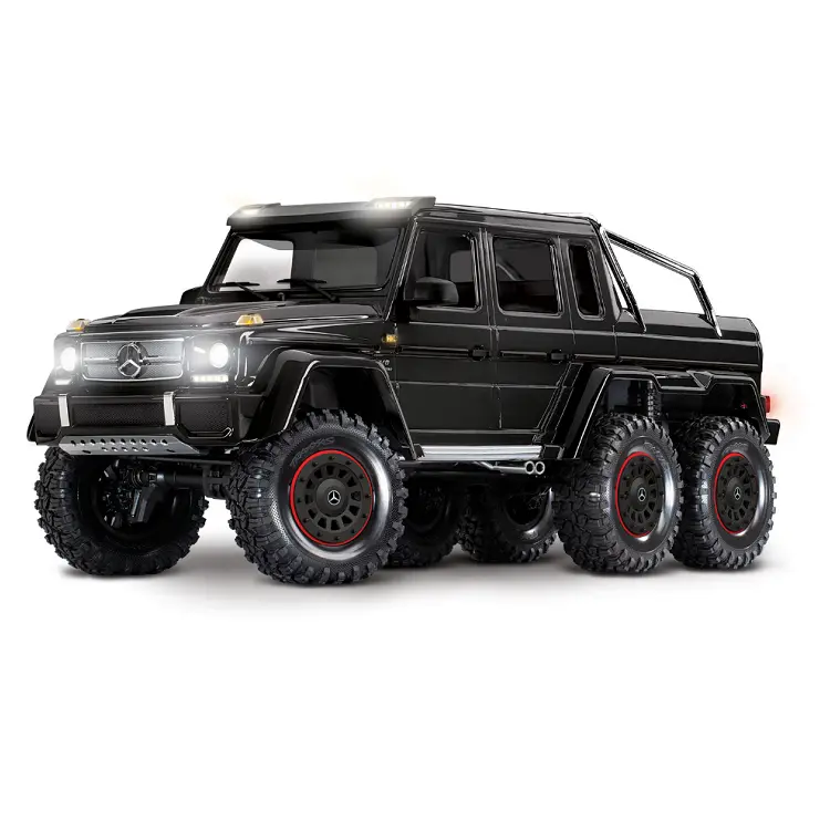 Traxxas Trx-6 Mercedes Benz G63 Amg 6X6 Black With Tqi 2.4Ghz Radio - 88096-4Blk 1