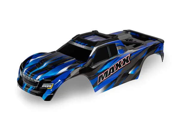 Traxxas V2 Widemaxx Blue Body Shell W/ Cage Frame Suit 352Mm - 8918A 1