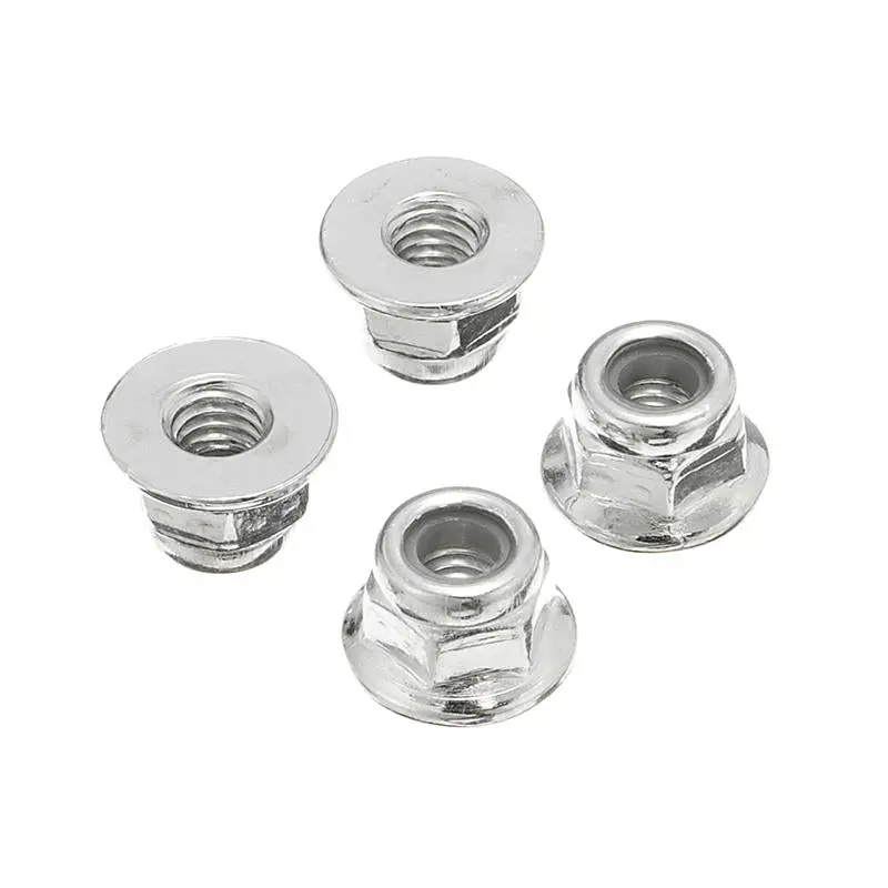 Trc 1:10 4Mm Flanged Nyloc Wheel Nuts 4Pcs - 9125-Wj02 1