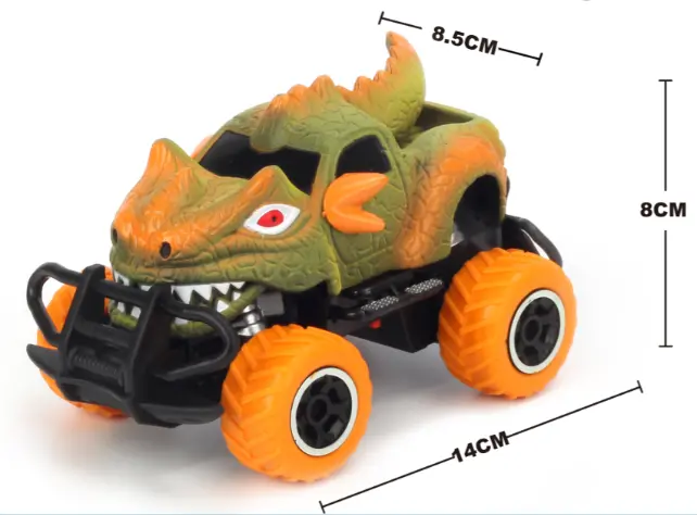 Trc 1:43 Mini Off-Road Graffito Monster Orange Rtr Car Req. 4Xaa Batts - Trc-6146X-O 1