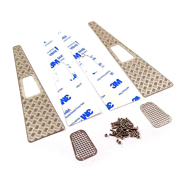 Trx-4 Stamped Steel Front Fender Plate And Vents 1