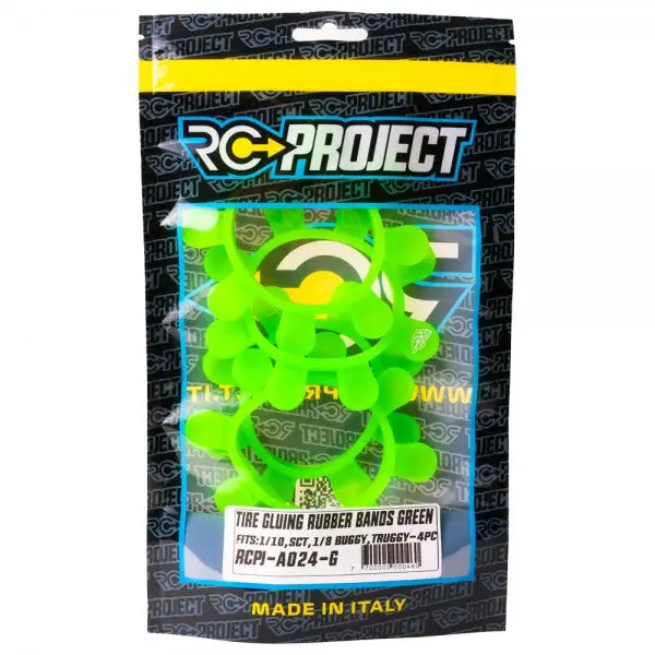 Tyre Gluing Bands - Green 1