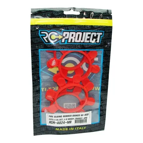 Tyre Gluing Bands - Maranello Red 1