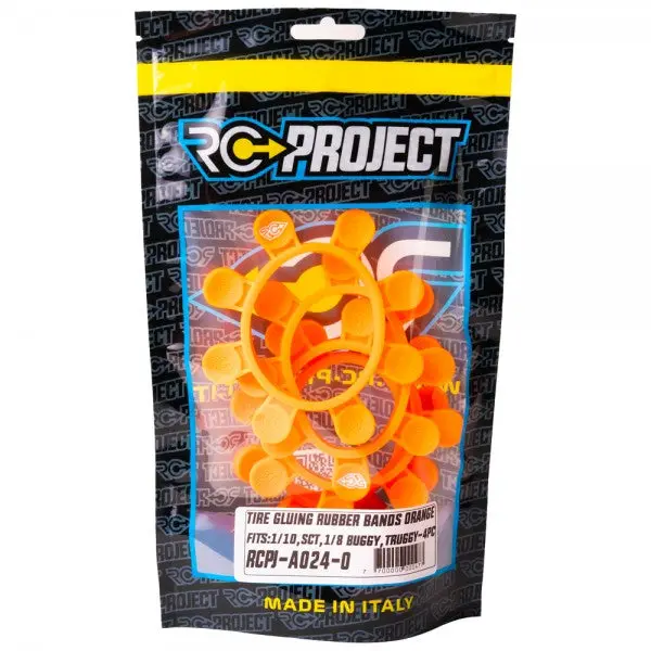 Tyre Gluing Bands - Orange 1