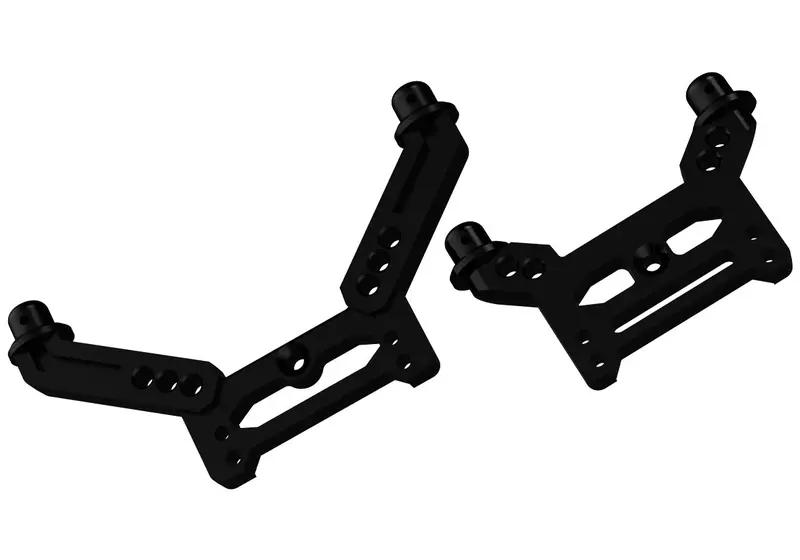 Udi Fr/Rr Shock Towers 2Pcs - U1601-008 1