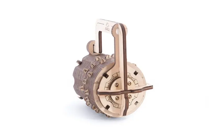 Ugears Combination Lock Cryptex - 70020 1