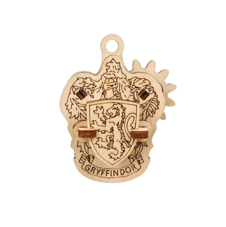 Ugears U-Fidget Hogwarts House Crests - 70261 2