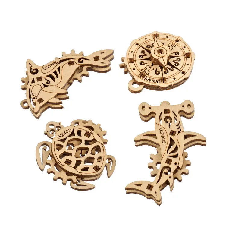 Ugears U-Fidgets Atlantic Ocean - 70201 1