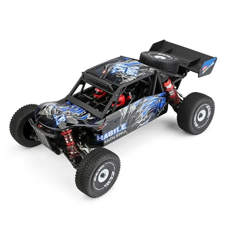 Wltoys 1:12 60Km/H Desert Buggy 4Wd With 2.4Ghz Radio, Lights, Lipo Battery And Charger - Wl124018 1