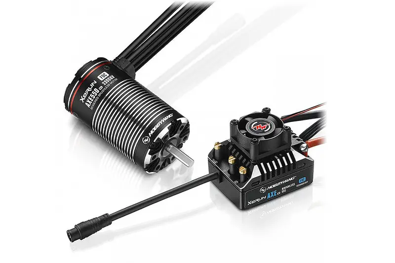 Xerun Axe550 R2 3300Kv Foc Rock Crawler Brushless Electric Combo 1