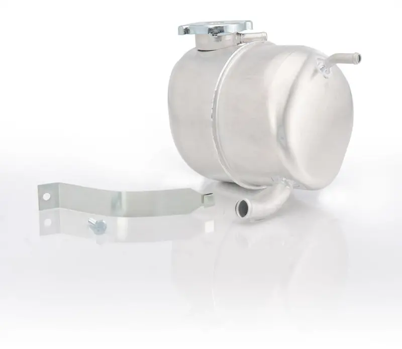 Be Cool 70007 61-62 Gm Surge Tank W/Cadmium Finish Cap And Mounting Strap Natural Finish Be Cool Radiator 1