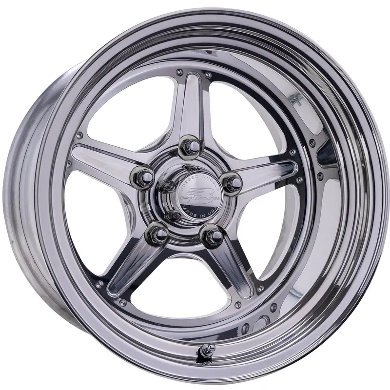 Billet Specialties Rs23514L6145 Street Lite Wheel 15X14 4.5 Bs 5X4.75 Bc 1