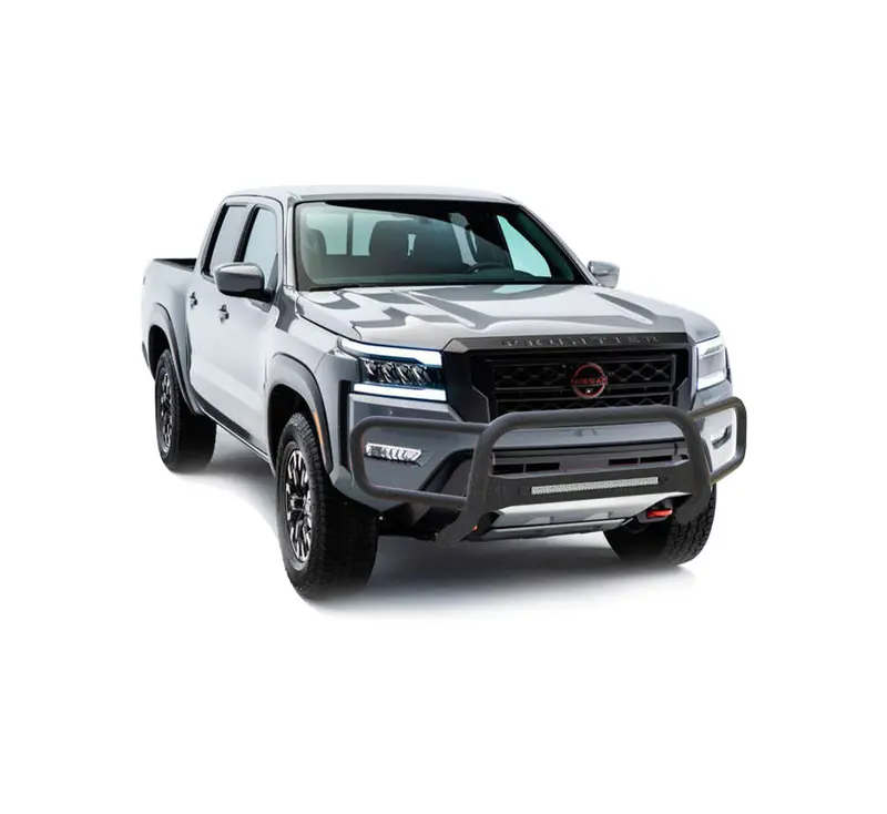 Black Horse Off Road Bfrn22 Textured Black Steel Rocker Panel Trim 1