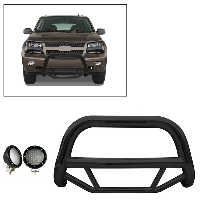 Black Horse Off-Road Steel Skid Plate – Gmc/Chevy Front Bumper Mount (Mbb-Gmc3005-Plfb) 1