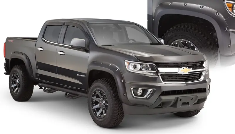 Bushwacker Pocket Style Fender Flares For Enhanced Wheel Coverage (Model 40970-02) 1