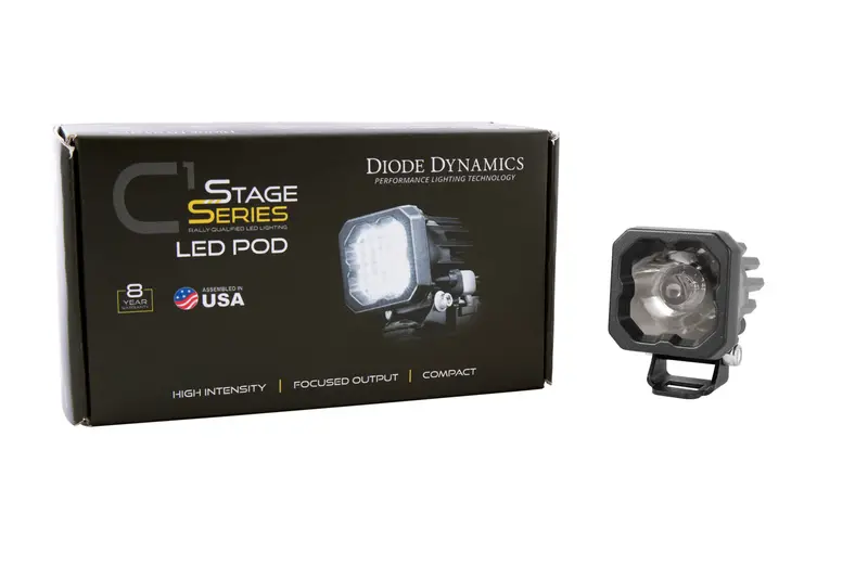 Diode Dynamics Dd6451S Stage Series C1 Led Spot Pod – Sport White Output, Sold Individually 1
