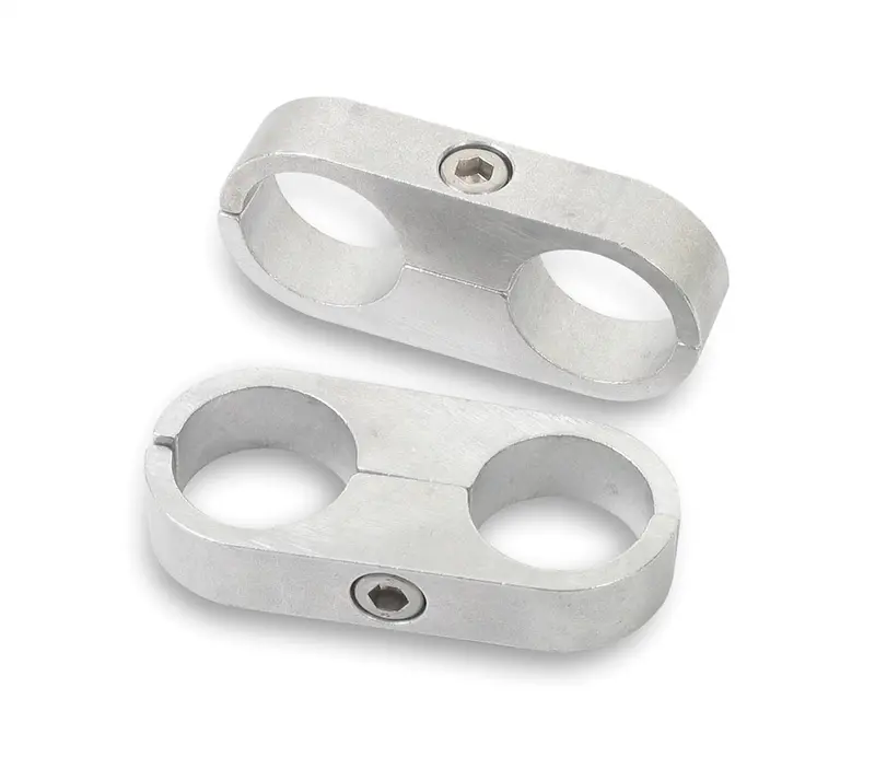 Earl’S 167211Erl Hose And Tubing Separator – 11/16" Diameter, Polished Finish, Pack Of 2 1