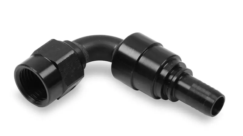 Earl'S 689912Erl Ultrapro 90° An Hose End – Crimp-On Stainless Steel Fitting 1