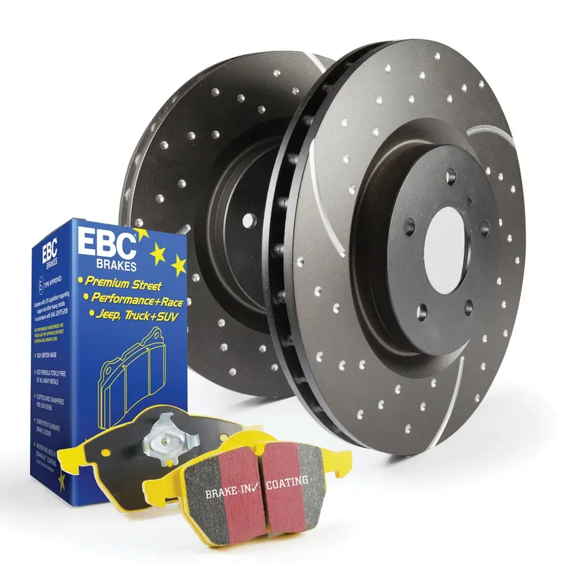 Ebc Brakes S5Kr1127 Yellowstuff Performance Clutch Kit With Gd Rotors 1