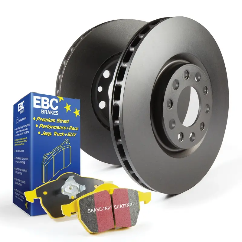 Ebc Yellowstuff High-Performance Brake Kit – Front S13 Package With Rk Series Rotors 1