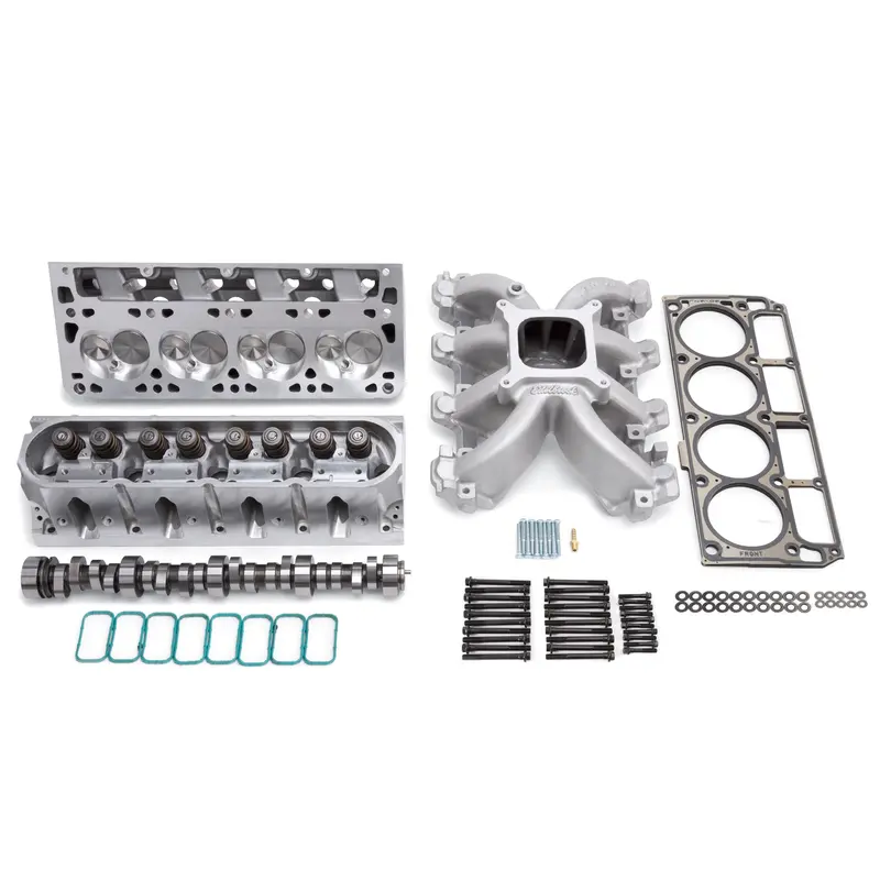 Edelbrock Carbureted Intake Manifold – High-Flow Aluminum Design 1