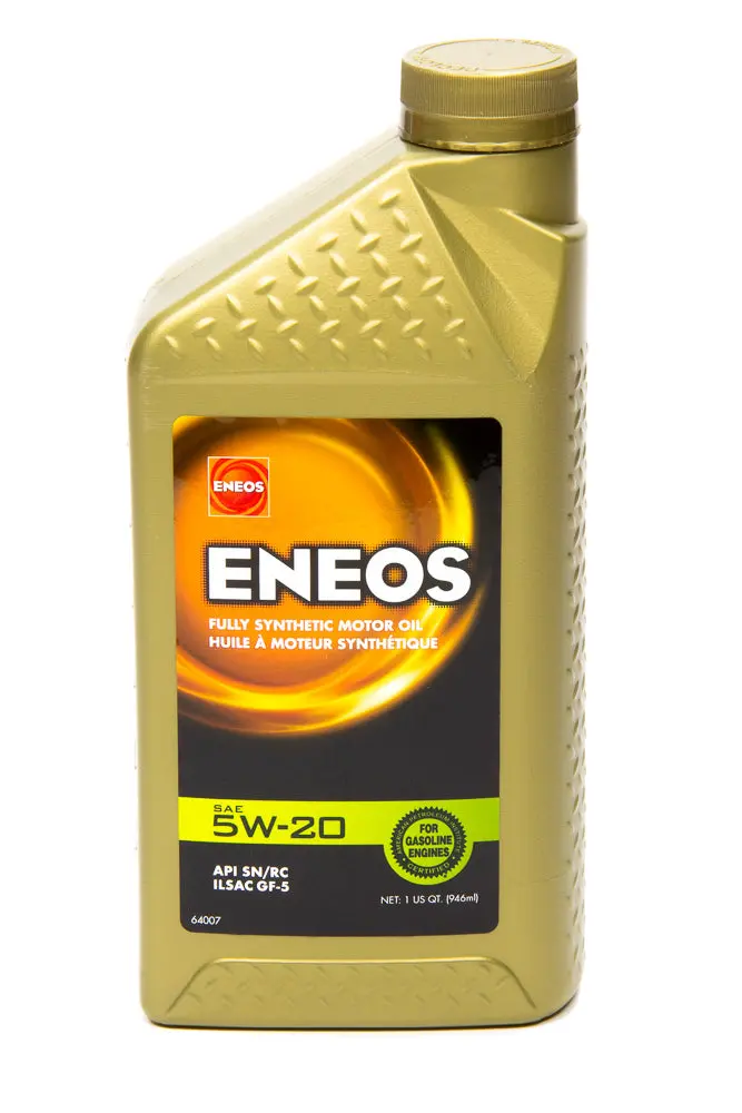 Eneos Full Synthetic Motor Oil – 5W-20, 1 Quart Bottle 1