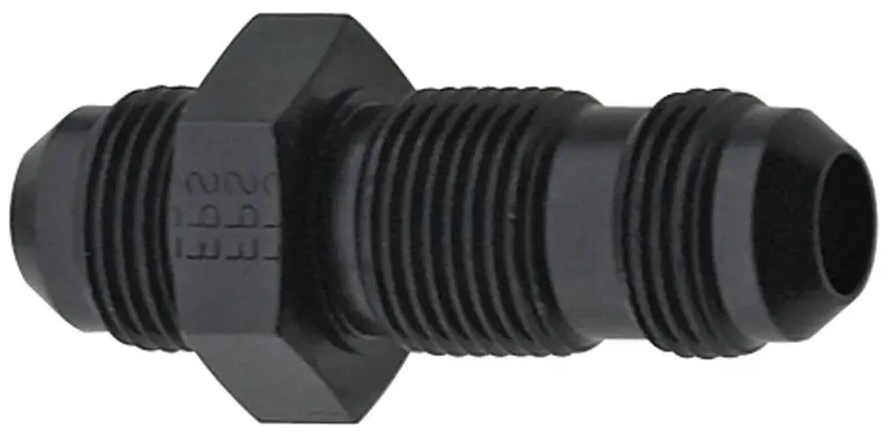 Fragola Bulkhead Fitting – #12 An Black Anodized (483212-Bl) 1