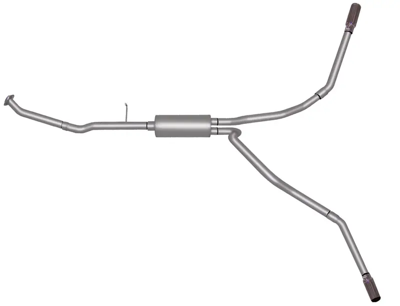 Gibson Cat-Back Dual Exhaust System – Aluminized Steel, Extreme Sound & Flow Tuning 1