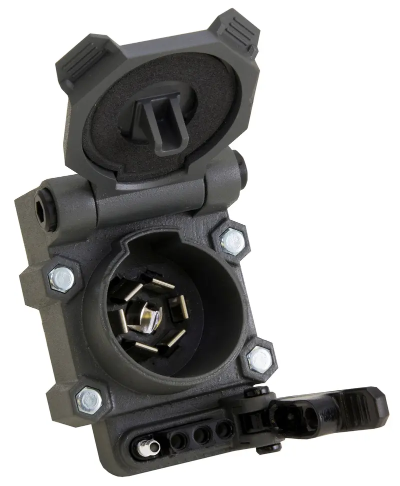 Husky Towing 33058 7 Way Blade And 4 Way Flat Plug-In Style 1