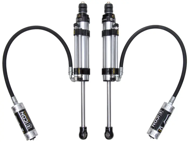 Icon Vehicle Dynamics Rear Lift Kit: 0–2" Adjustable 2.5" Vs Omega Shock Pair For 2008+ Toyota Land Cruiser 200 1