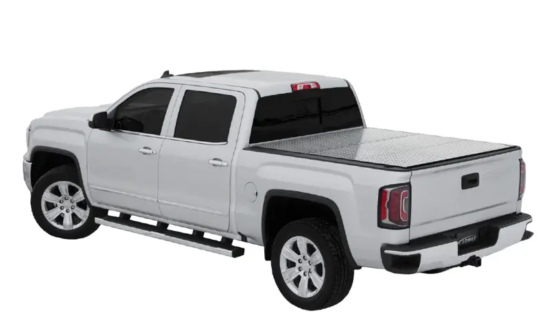 Lomax Folding Hard Tonneau Cover For Pickup Truck Beds 1