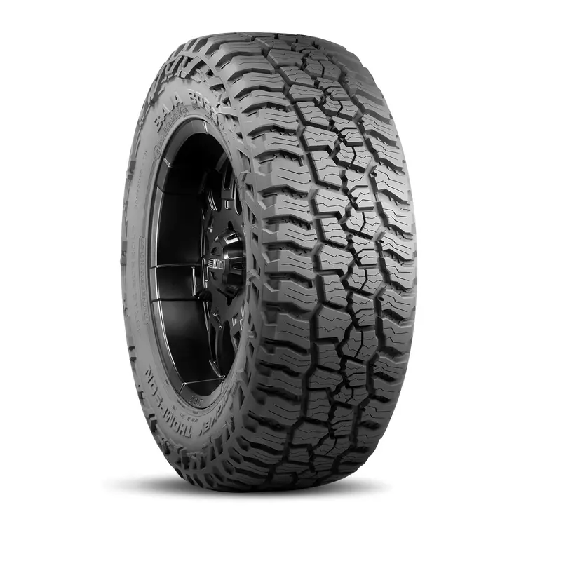 Mickey Thompson Baja Boss A/T Tire – 33X12.50R17Lt, Load Range E, 114Q Speed Rating 1