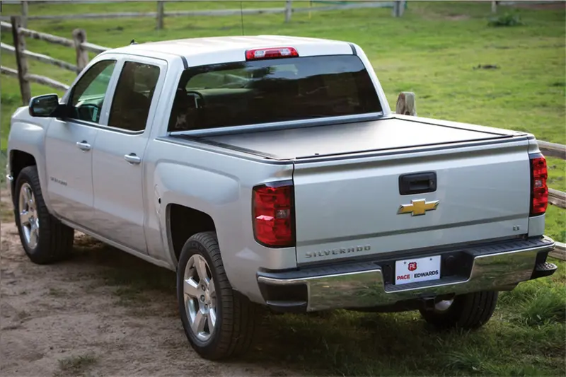 Pace Edwards Jackrabbit Tonneau Cover – Hard-Folding Truck Bed Cover System 1