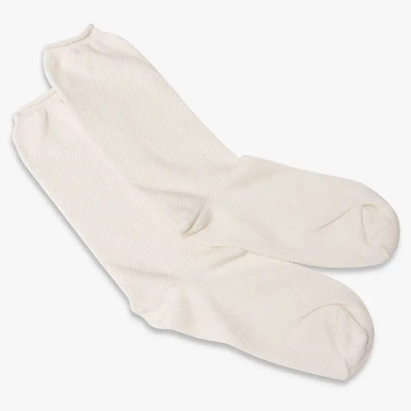 Pyrotect Is100320 Socks White Nomex Large Sport Sfi-1 1