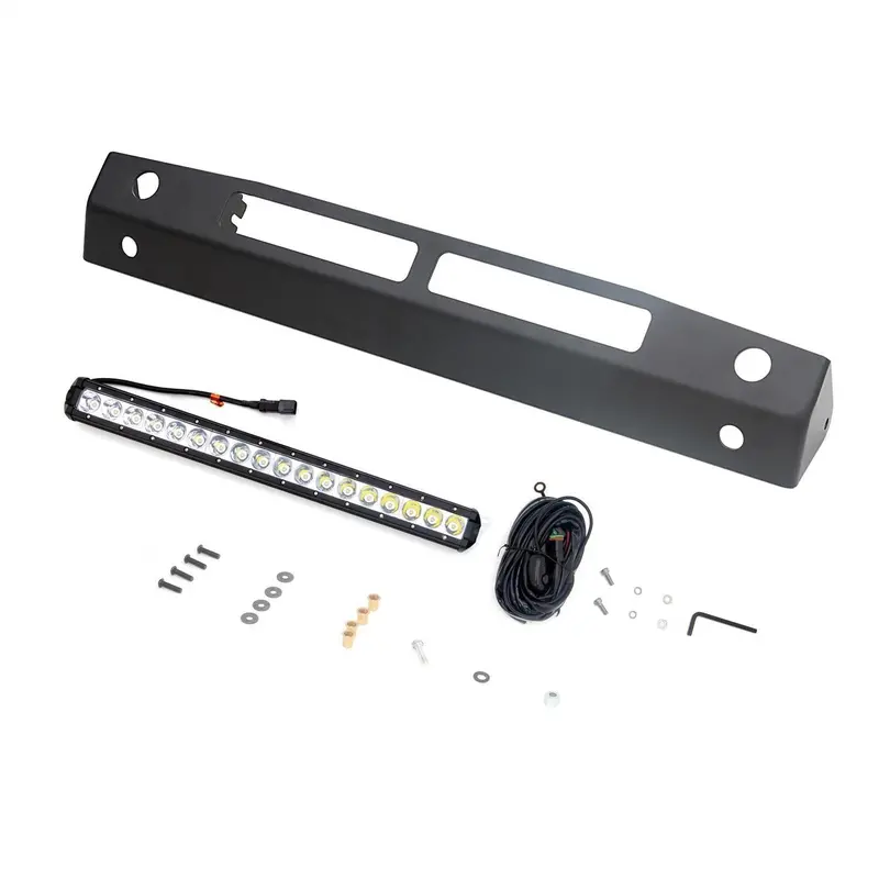 Rampage 7689 Skid Plate With Integrated Light Bar Mount 1